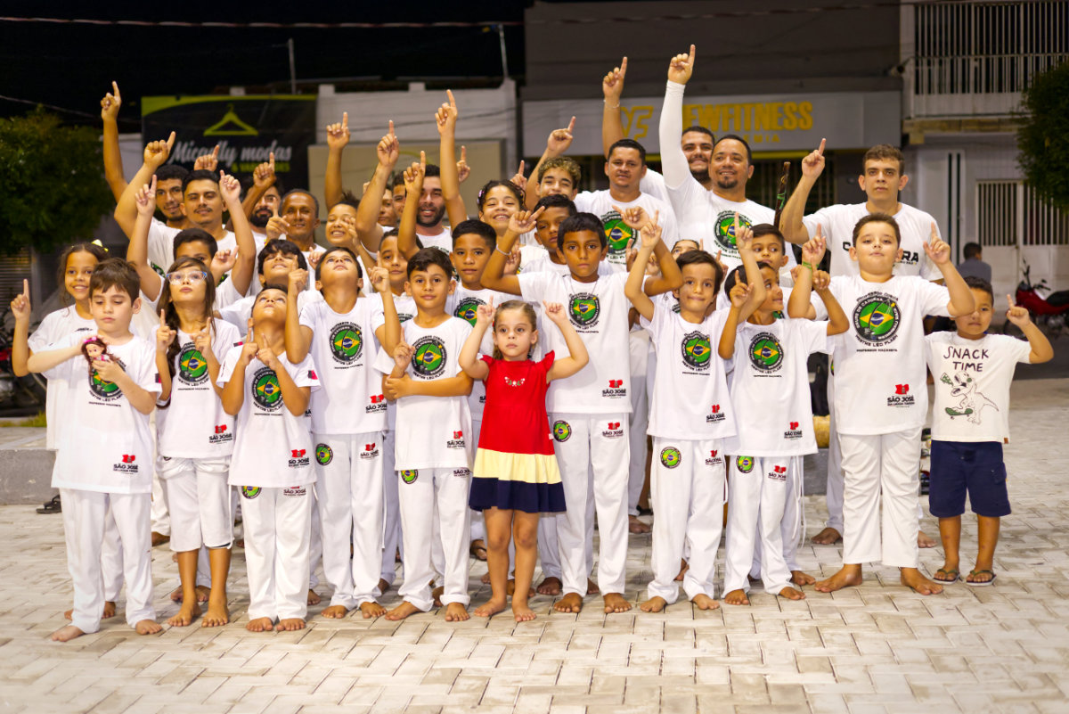 Grupo de Capoeira Berimbau Raiz promove evento alusivo ao Janeiro Branco com apoio da Prefeitura de São José da Lagoa Tapada