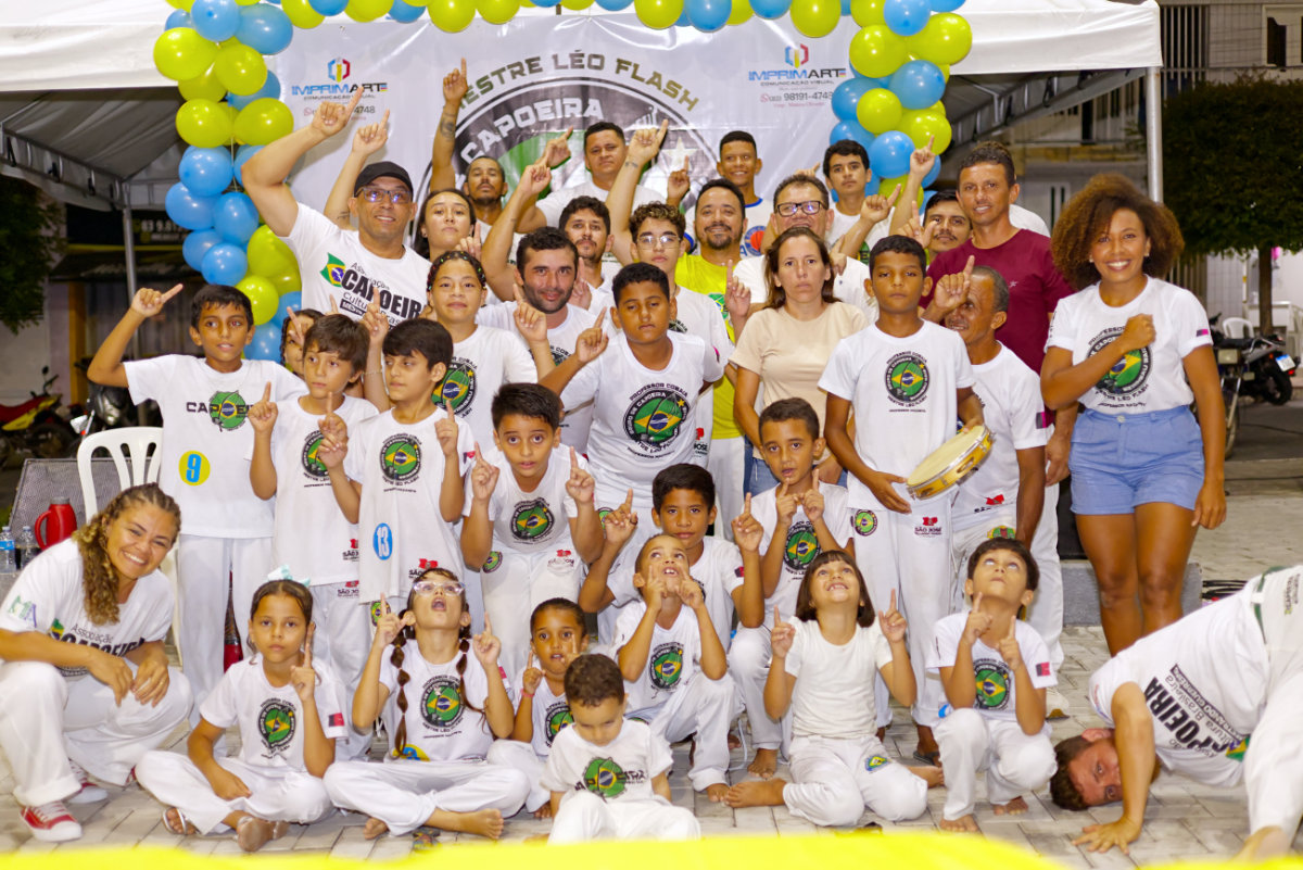 Prefeitura de São José da Lagoa Tapada promove grande evento de capoeira unindo esporte, cultura e inclusão social