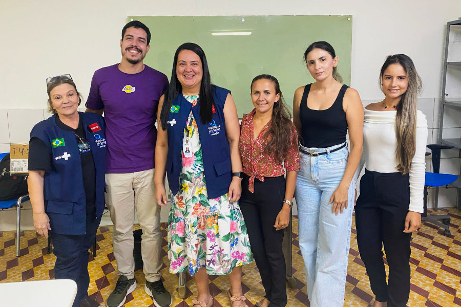 Profissionais de saúde de São José da Lagoa Tapada participam de encontro sobre combate à tuberculose e hanseníase