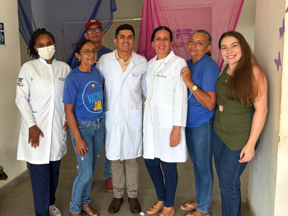 Dia D de Vacinação contra a Influenza mobiliza população em São José da Lagoa Tapada