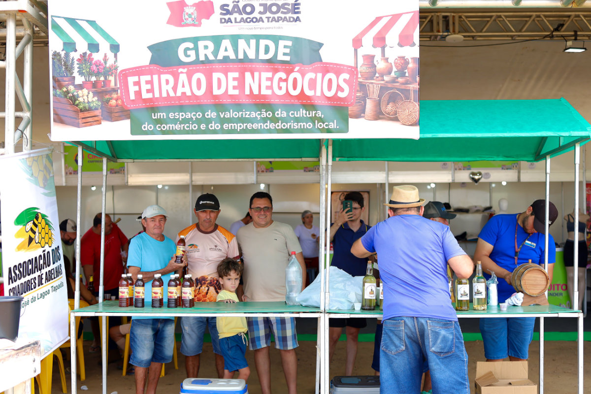 Grande Feirão de Negócios movimenta programação dos 67 anos de emancipação política de São José da Lagoa Tapada