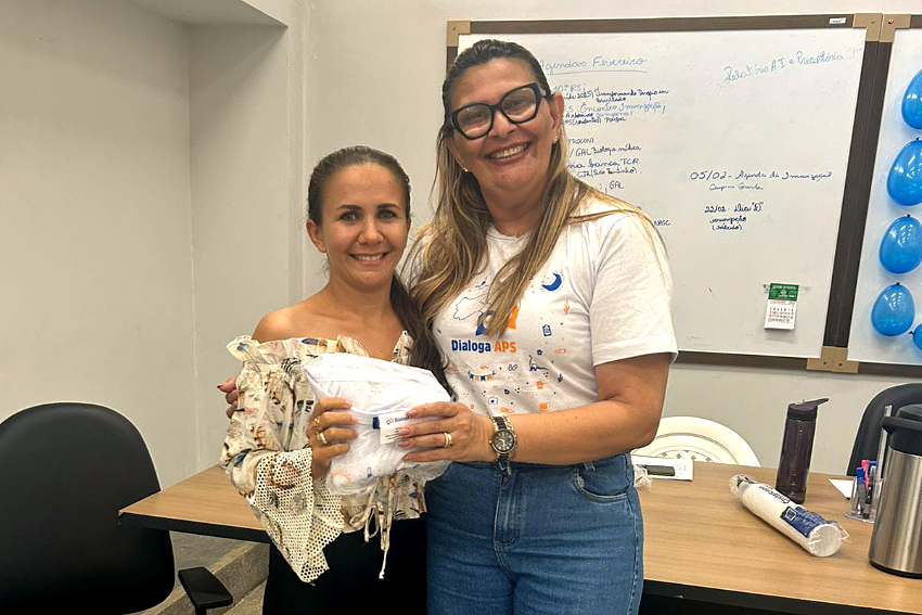 Coordenadora da Atenção Básica de São José da Lagoa Tapada Participa do 1º Encontro do Dialoga APS 2025