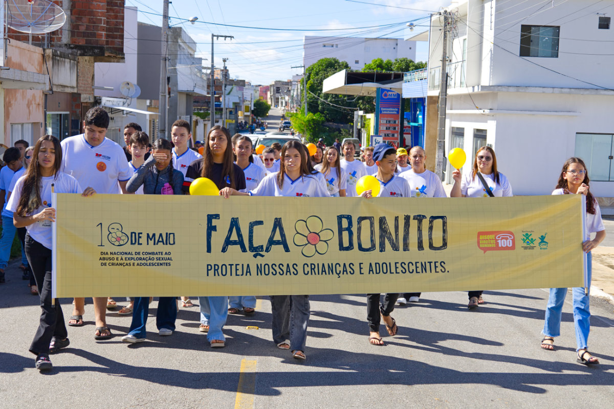 São José da Lagoa Tapada realiza a Campanha Faça Bonito em defesa das crianças e adolescentes