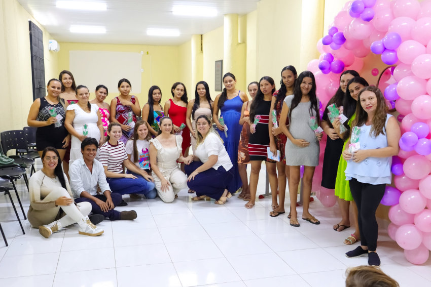 Secretarias de Assistência Social e Saúde iniciam atividades com gestantes em São José da Lagoa Tapada