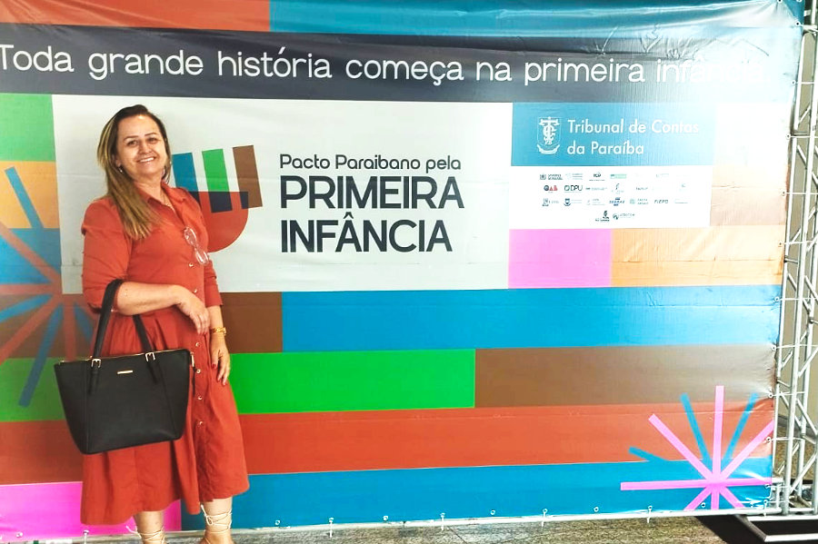 Secretária de Educação de São José da Lagoa Tapada participa do lançamento do Pacto Paraibano pela Primeira Infância